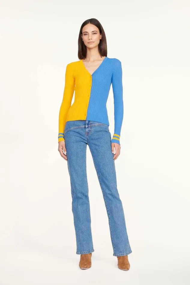 STAUD THE NFL CARGO SWEATER Los Angeles Chargers Women Tops STAUD THE NFL CARGO SWEATER Los Angeles Chargers Women Tops