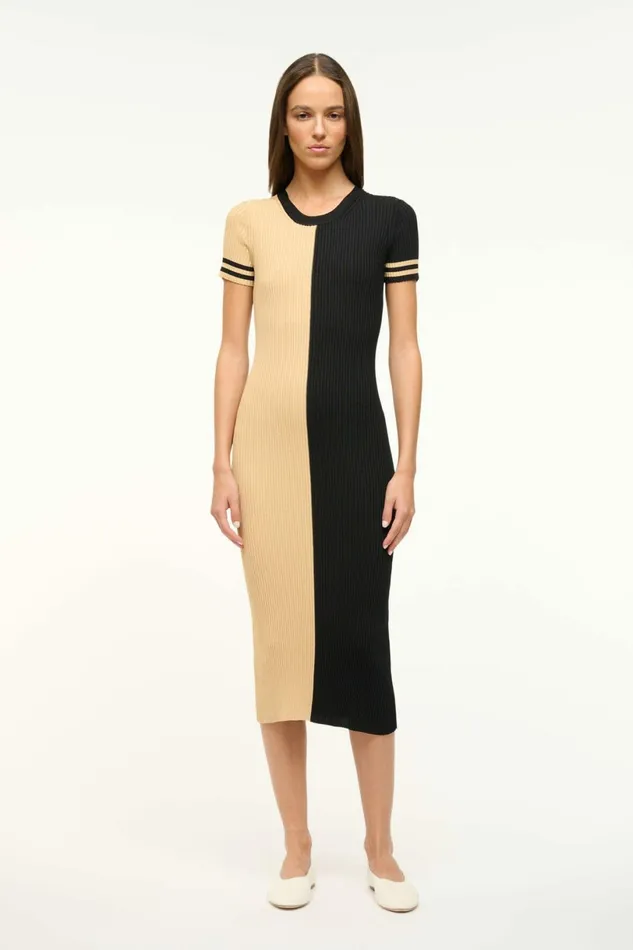 STAUD THE NFL COLLEEN DRESS Saints Women Dresses