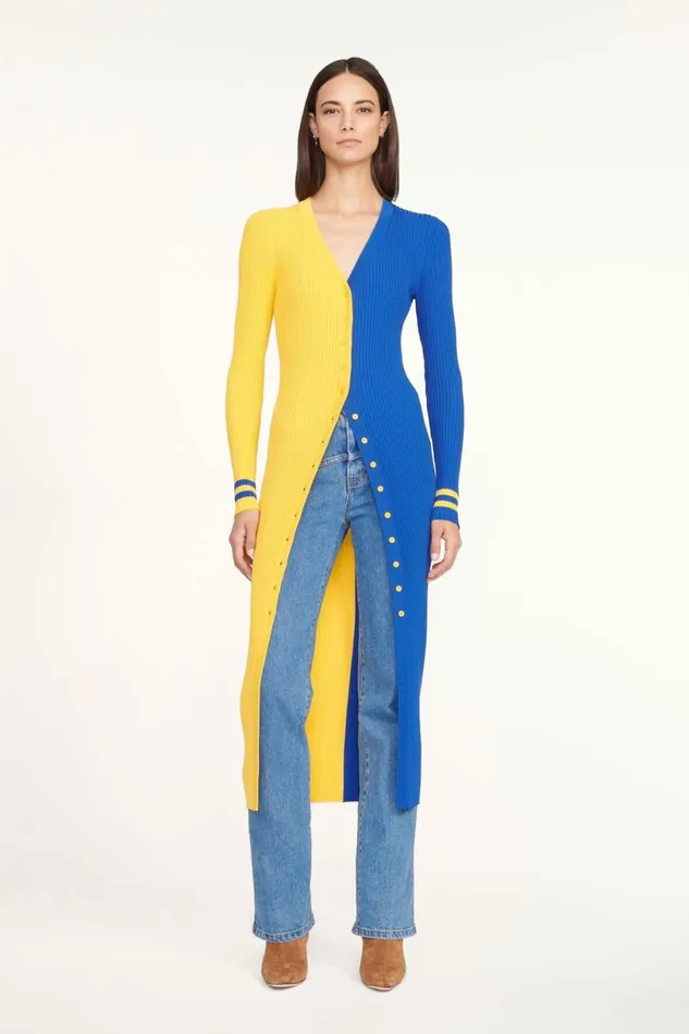 STAUD THE NFL SHOKO SWEATER Los Angeles Rams Women Dresses