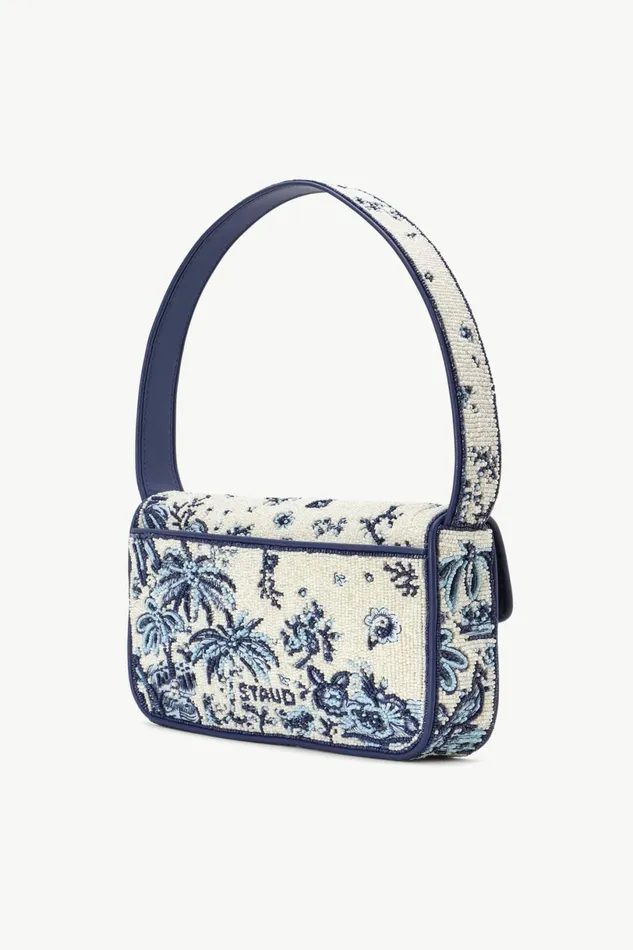 STAUD TOMMY BEADED BAG Toile De Pup Women Shoulder STAUD TOMMY BEADED BAG Toile De Pup Women Shoulder