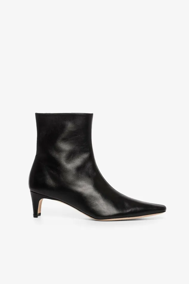 STAUD WALLY ANKLE BOOT Black Women Boots
