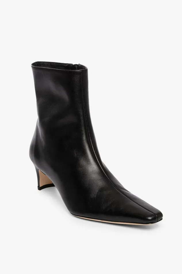 STAUD WALLY ANKLE BOOT Black Women Boots STAUD WALLY ANKLE BOOT Black Women Boots