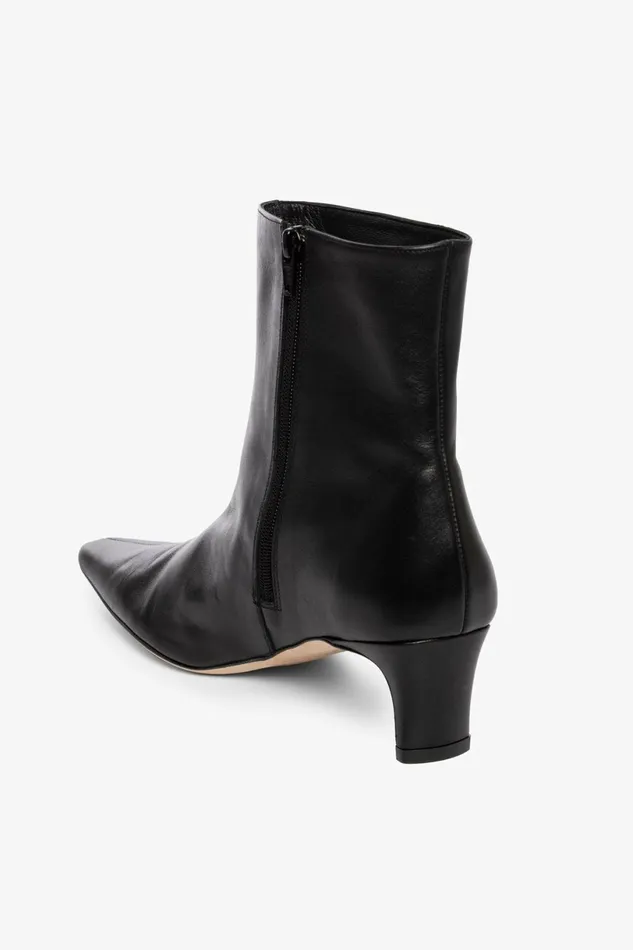 STAUD WALLY ANKLE BOOT Black Women Boots STAUD WALLY ANKLE BOOT Black Women Boots