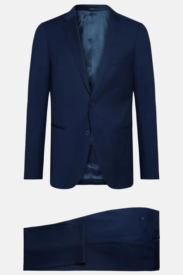 Suits Men Boggi Milano Micro Fancy Wool Suit Style Young Navy Blue Suits Men Boggi Milano Micro Fancy Wool Suit Style Young Navy Blue
