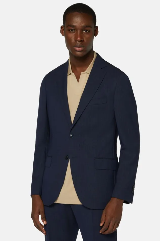 Suits Men Boggi Milano Navy Prince Of Wales Check Wool B Travel Suit Navy Blue Suits Men Boggi Milano Navy Prince Of Wales Check Wool B Travel Suit Navy Blue