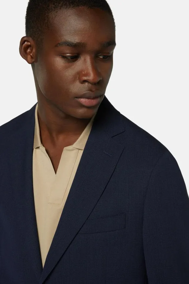 Suits Men Boggi Milano Navy Prince Of Wales Check Wool B Travel Suit Navy Blue Suits Men Boggi Milano Navy Prince Of Wales Check Wool B Travel Suit Navy Blue