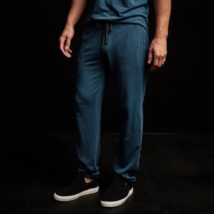 Sweat TopsBottoms Men James Perse Vintage French Terry Sweatpant Lake Pigment