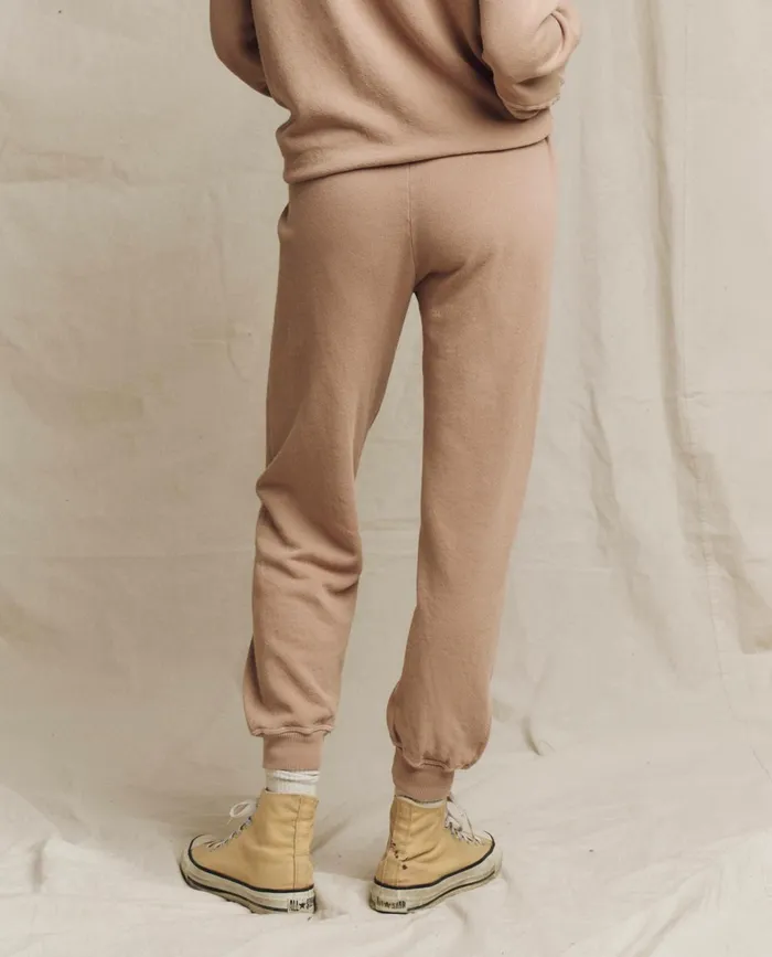 Sweatpants Women The Great The Cropped Sweatpant Solid Biscotti Sweatpants Women The Great The Cropped Sweatpant Solid Biscotti