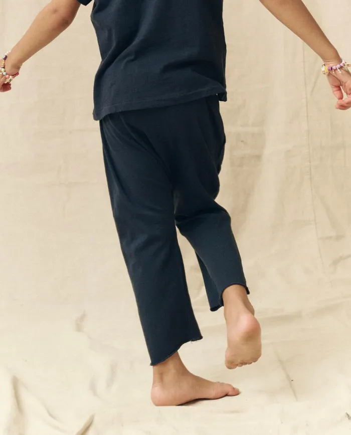 Tees and Sweats Kids The Great The Little Jersey Crop True Navy