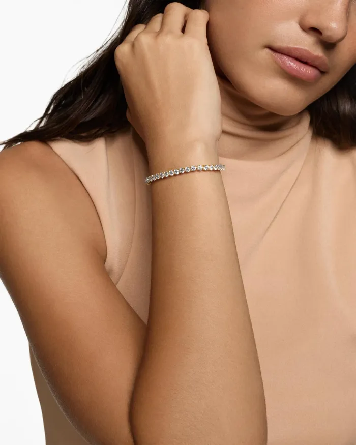 Tennis Bracelet In 18K Yellow Gold With Diamonds 38mm Women David Yurman Chain Tennis Bracelet In 18K Yellow Gold With Diamonds 38mm Women David Yurman Chain