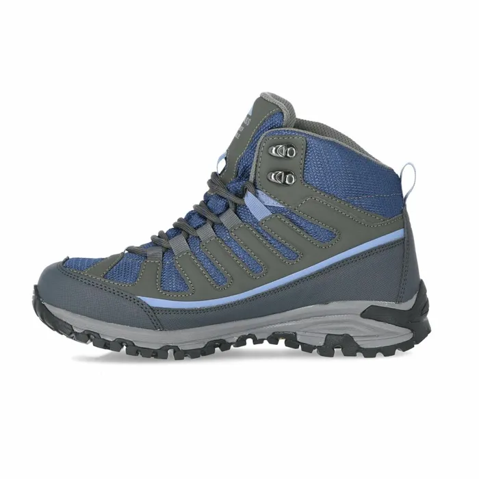 Tensing Vibram Walking Boots Steelblue Ice Women Trespass Walking Boots