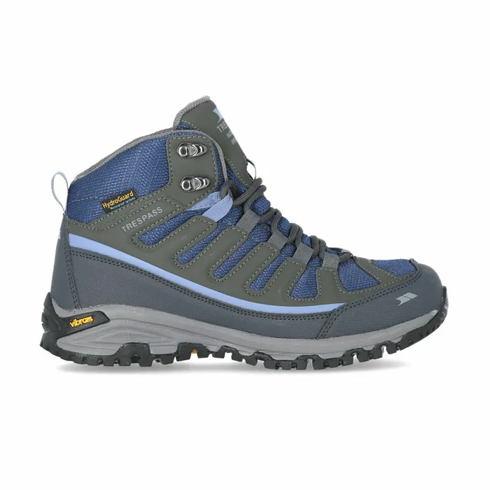 Tensing Vibram Walking Boots Steelblue Ice Women Trespass Walking Boots