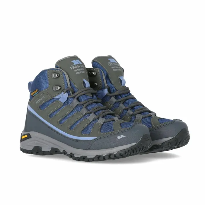 Tensing Vibram Walking Boots Steelblue Ice Women Trespass Walking Boots