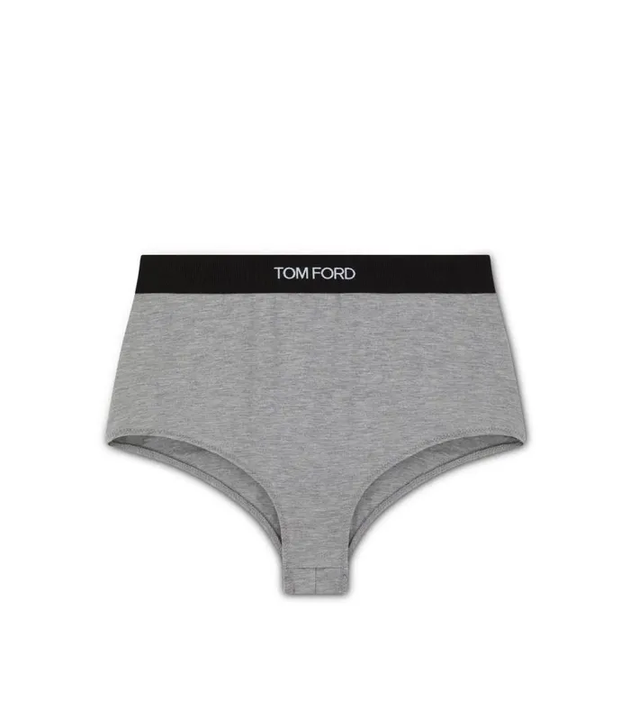 TOM FORD Bottoms Women MODAL SIGNATURE BRIEFS Grey Melange