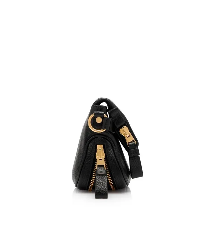 TOM FORD Cross Body Bags Women GRAIN LEATHER JENNIFER MINI BAG Black
