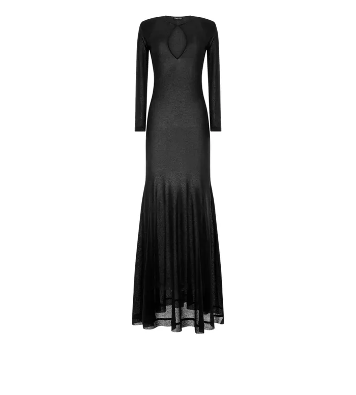 TOM FORD Dresses Women LUREX JERSEY KNIT EVENING DRESS Black
