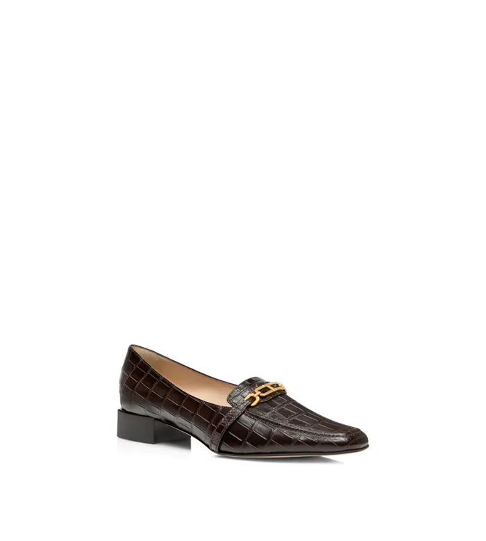 TOM FORD Flats Women STAMPED CROCODILE LEATHER WHITNEY LOAFER TOM FORD Flats Women STAMPED CROCODILE LEATHER WHITNEY LOAFER