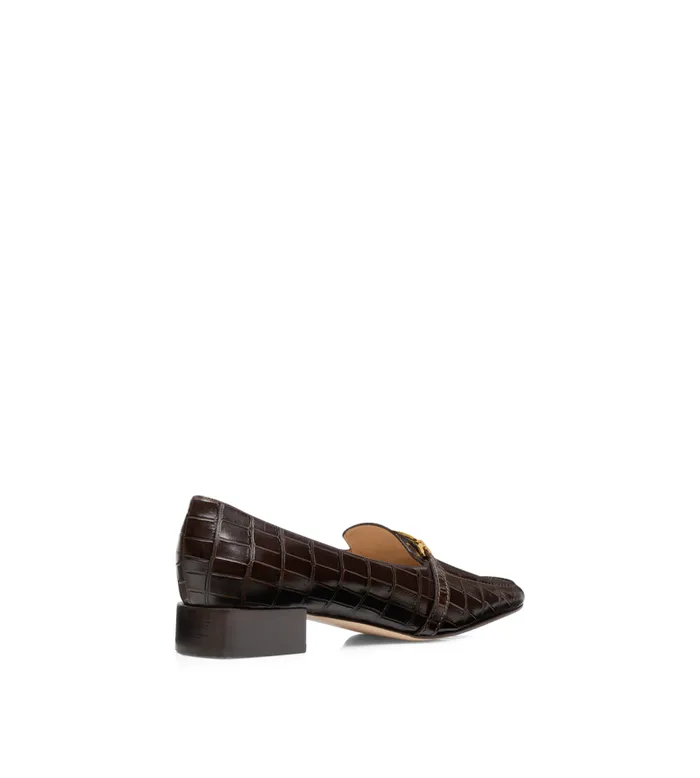 TOM FORD Flats Women STAMPED CROCODILE LEATHER WHITNEY LOAFER TOM FORD Flats Women STAMPED CROCODILE LEATHER WHITNEY LOAFER