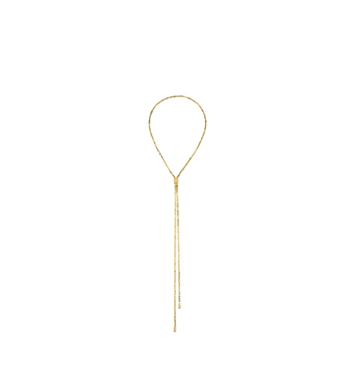 TOM FORD Jewelry Women BRASS BIANCA LARIAT NECKLACE Vintage Gold