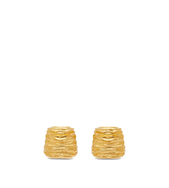 TOM FORD Jewelry Women BRASS MOON EARRINGS Vintage Gold