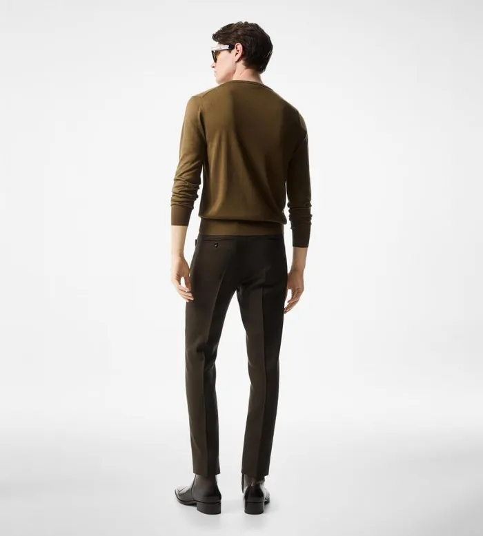 TOM FORD Knitwear Men SILK VANISE HENLEY