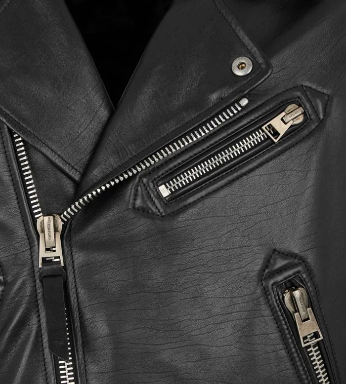 TOM FORD Outerwear Men SMOOTH GRAIN ASYMMETRIC BIKER Black TOM FORD Outerwear Men SMOOTH GRAIN ASYMMETRIC BIKER Black