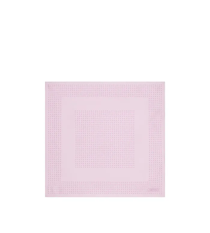 TOM FORD Pocket Squares Men FRAMED POLKA DOT POCKET SQUARE