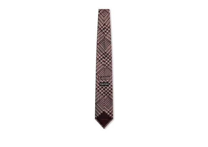 TOM FORD Ties and Bow Ties Men PRINCE OF WALES TIE TOM FORD Ties and Bow Ties Men PRINCE OF WALES TIE