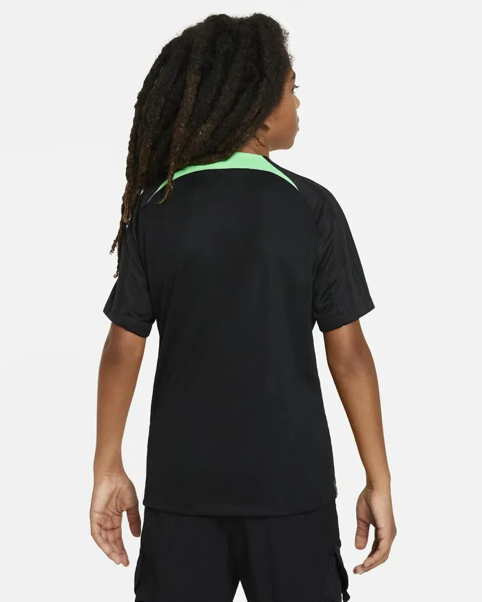 Tops And TShirts Kids Nike Liverpool FC Strike Blackpoison Greenwhite