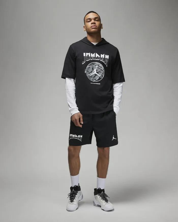 Tops And TShirts Men Nike Jordan Sport Blackcool Grey