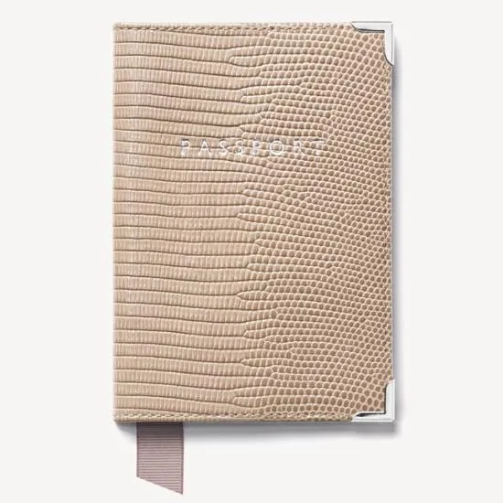 Travel Collection With Removable Inserts Latte Lizard WomenMen Aspinal Of London Travel Collections