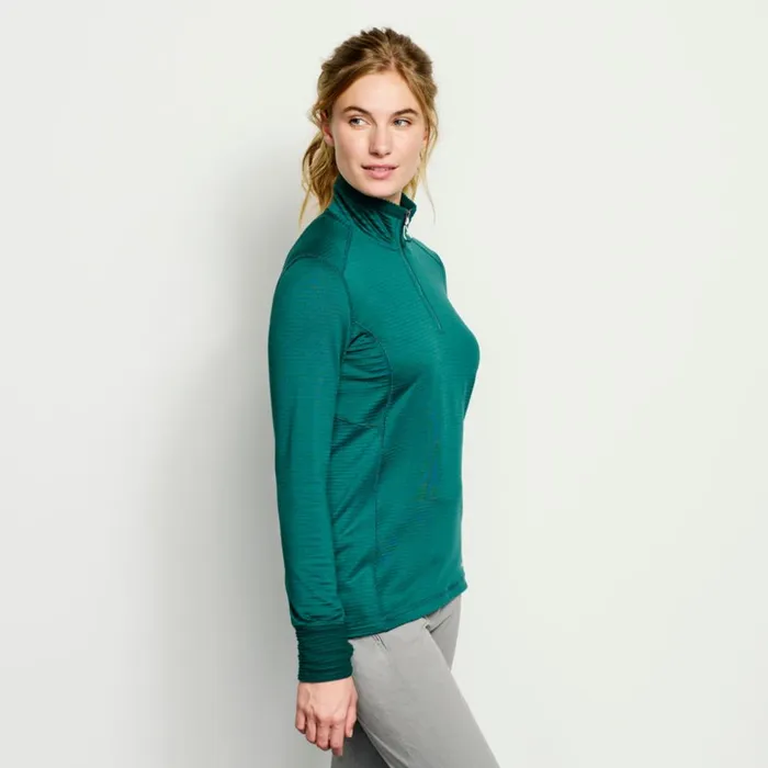 Travel Women Orvis Womens Horseshoe Hills QuarterZip Oceana