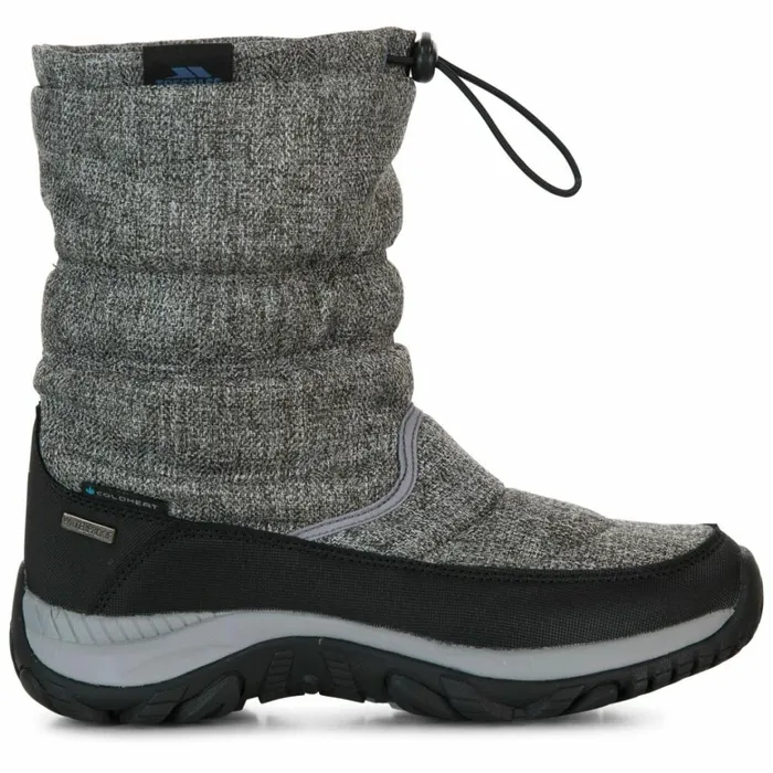 Trespass Snow Boots Waterproof Fleece Lined Ashra Grey Marl Women Trespass Snow Boots Trespass Snow Boots Waterproof Fleece Lined Ashra Grey Marl Women Trespass Snow Boots