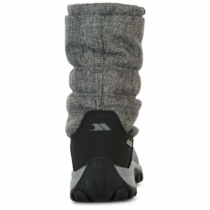 Trespass Snow Boots Waterproof Fleece Lined Ashra Grey Marl Women Trespass Snow Boots Trespass Snow Boots Waterproof Fleece Lined Ashra Grey Marl Women Trespass Snow Boots