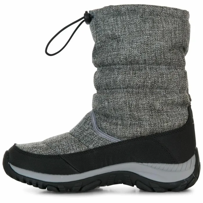 Trespass Snow Boots Waterproof Fleece Lined Ashra Grey Marl Women Trespass Snow Boots Trespass Snow Boots Waterproof Fleece Lined Ashra Grey Marl Women Trespass Snow Boots