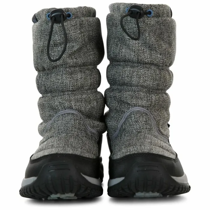 Trespass Snow Boots Waterproof Fleece Lined Ashra Grey Marl Women Trespass Snow Boots Trespass Snow Boots Waterproof Fleece Lined Ashra Grey Marl Women Trespass Snow Boots