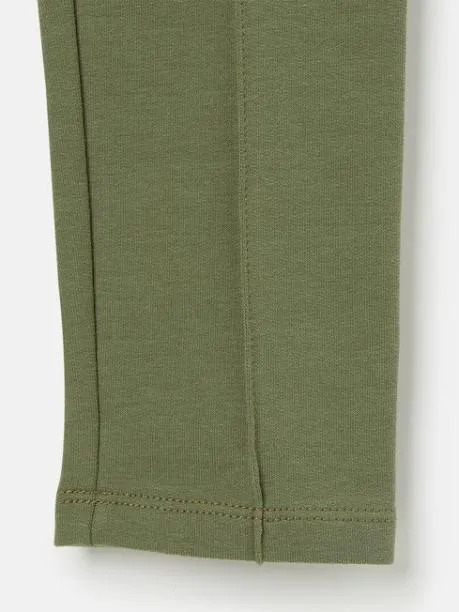 Trousers and Leggings Girls Joules Green Jodphur Leggings