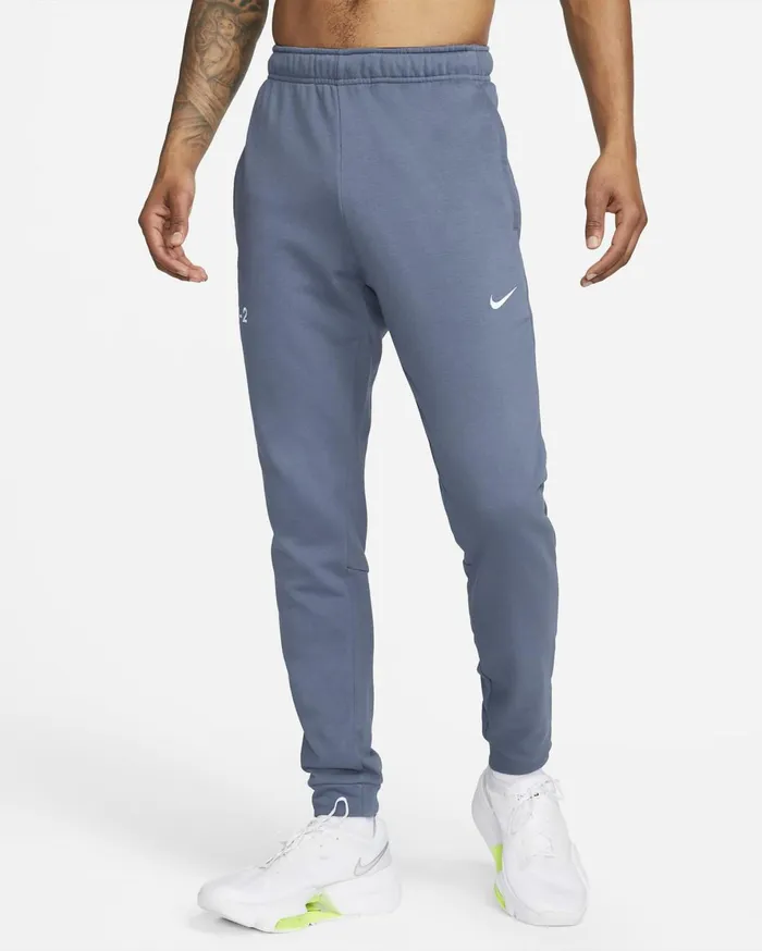Trousers And Tights Men Nike DriFIT Studio 03972 Diffused Bluewhite