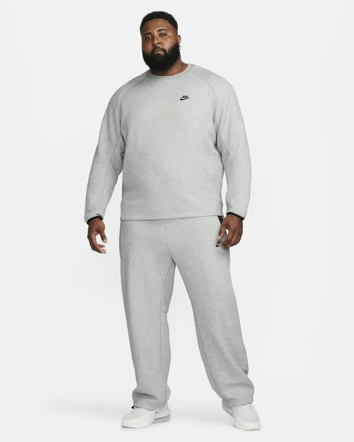 Trousers And Tights Men Nike Sportswear Tech Fleece Dark Grey Heatherblack