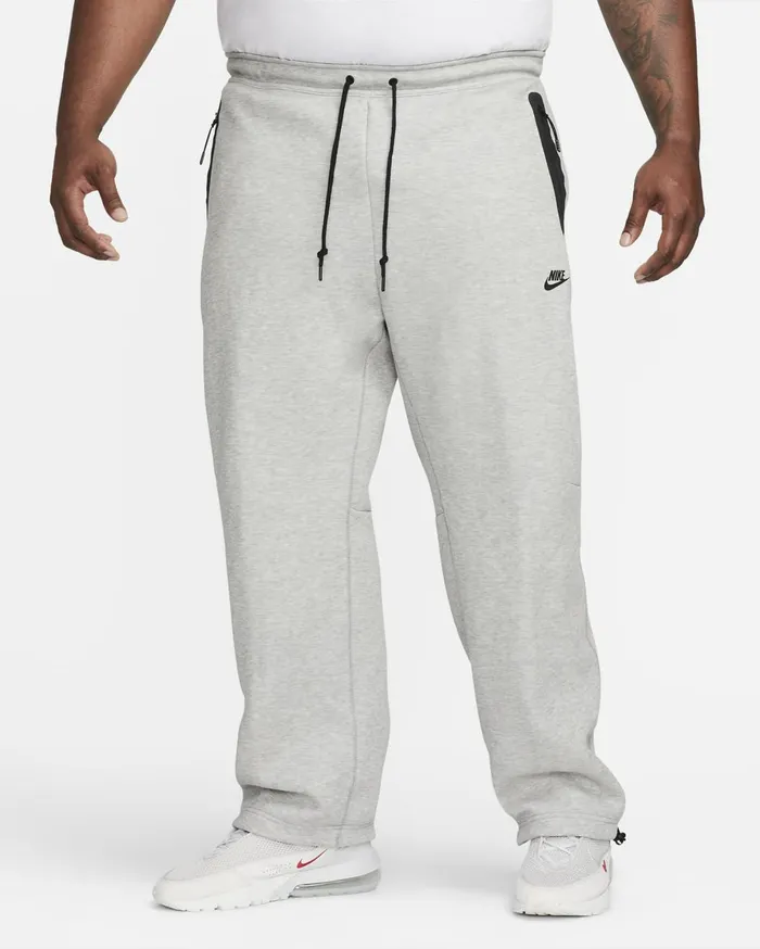 Trousers And Tights Men Nike Sportswear Tech Fleece Dark Grey Heatherblack