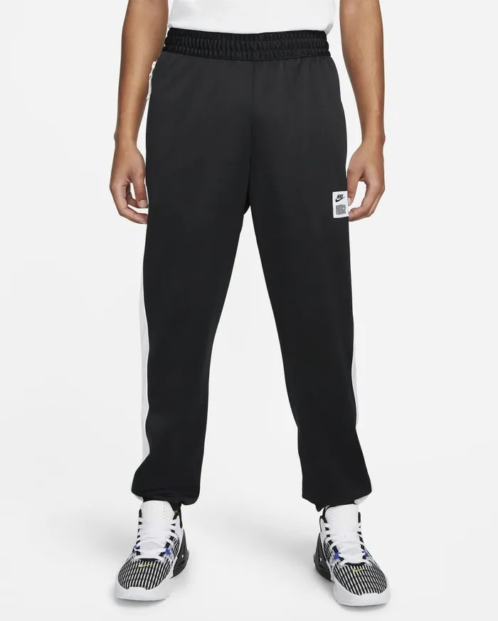 Trousers And Tights Men Nike Starting 5 Blackwhitedark Smoke Grey
