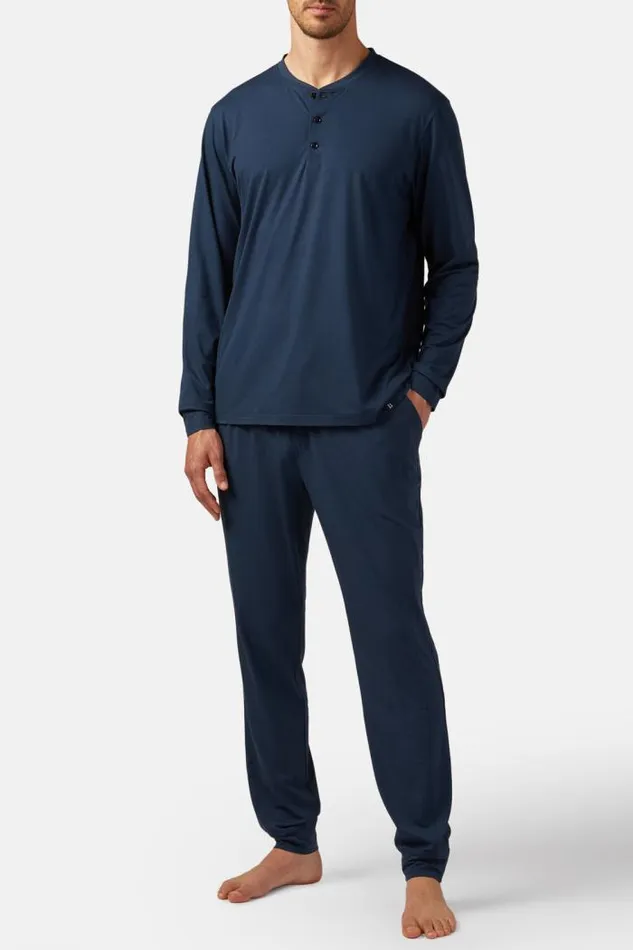 Underwear And Pajamas Men Boggi Milano Viscose Blend Pyjama Pants Navy Blue Underwear And Pajamas Men Boggi Milano Viscose Blend Pyjama Pants Navy Blue