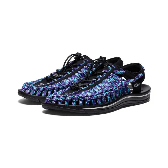 UNEEK Flat BlackTillandsia Purple Sandal Men KEEN Casual UNEEK Flat BlackTillandsia Purple Sandal Men KEEN Casual