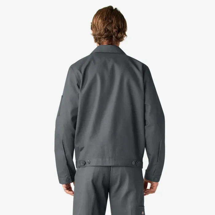 Unlined Eisenhower Jacket Charcoal Gray Charcoal Gray ch Men Dickies Outerwear Unlined Eisenhower Jacket Charcoal Gray Charcoal Gray ch Men Dickies Outerwear