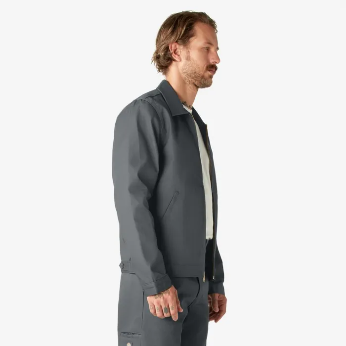 Unlined Eisenhower Jacket Charcoal Gray Charcoal Gray ch Men Dickies Outerwear Unlined Eisenhower Jacket Charcoal Gray Charcoal Gray ch Men Dickies Outerwear