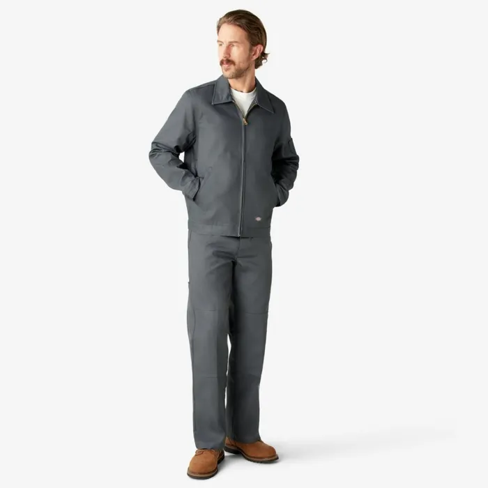 Unlined Eisenhower Jacket Charcoal Gray Charcoal Gray ch Men Dickies Outerwear Unlined Eisenhower Jacket Charcoal Gray Charcoal Gray ch Men Dickies Outerwear