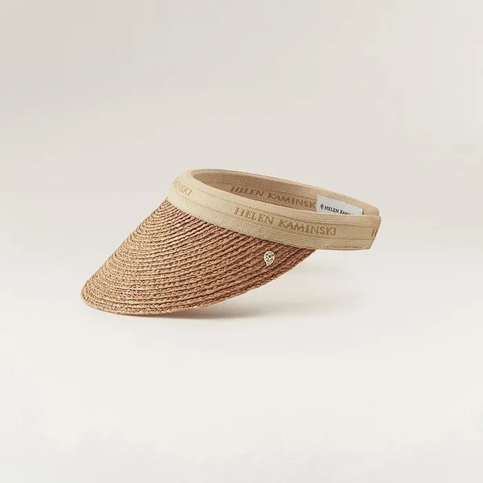 Visors Hats Helen Kaminski Bianca Nougatnatural Logo