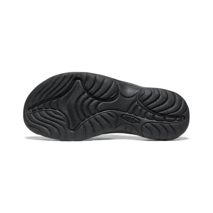 Waimea BlackBlack Leather FlipFlop Women KEEN SlipOns Waimea BlackBlack Leather FlipFlop Women KEEN SlipOns