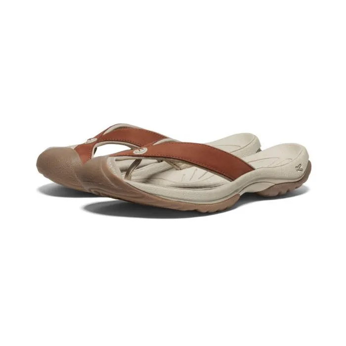 Waimea Sorrel HorsePlaza Taupe Leather FlipFlop Women KEEN Casual Waimea Sorrel HorsePlaza Taupe Leather FlipFlop Women KEEN Casual