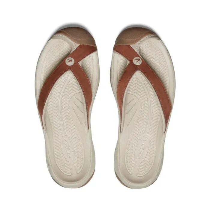 Waimea Sorrel HorsePlaza Taupe Leather FlipFlop Women KEEN Casual Waimea Sorrel HorsePlaza Taupe Leather FlipFlop Women KEEN Casual
